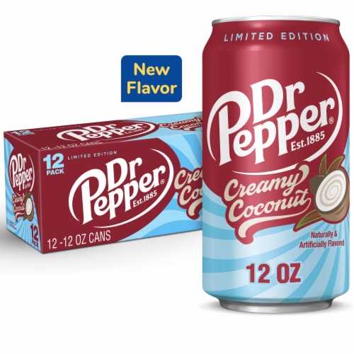 Dr Pepper Creamy Coconut Soda - Smooth Cream