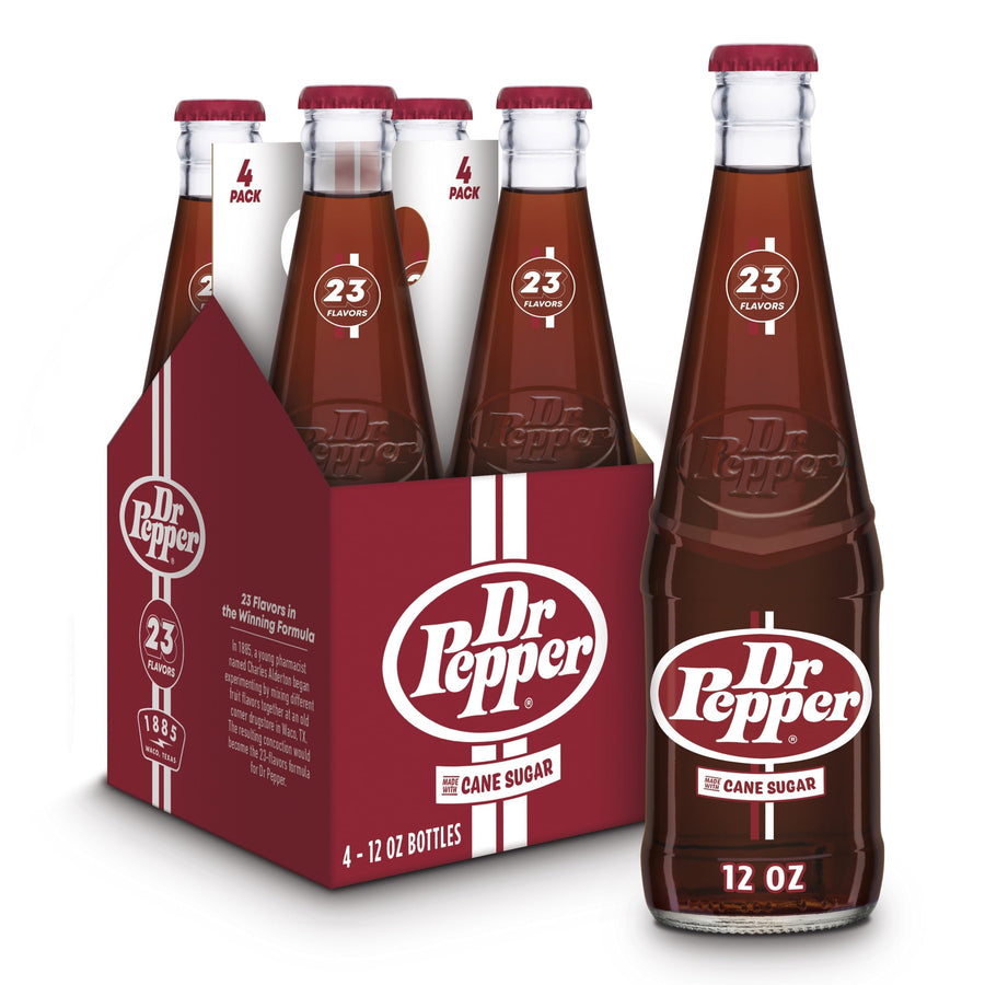 Dr Pepper Real Sugar Soda - Real Cane