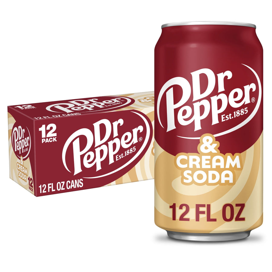 Dr Pepper & Cream Soda - Cream Flavor