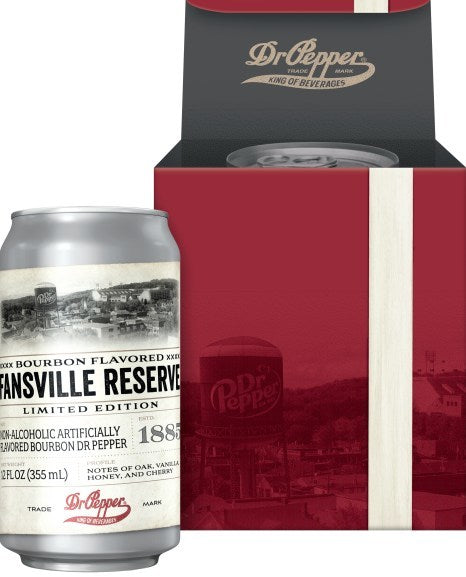 Dr Pepper Bourbon Flavored Fansville Reserve, Limited Sealed Collector Release
